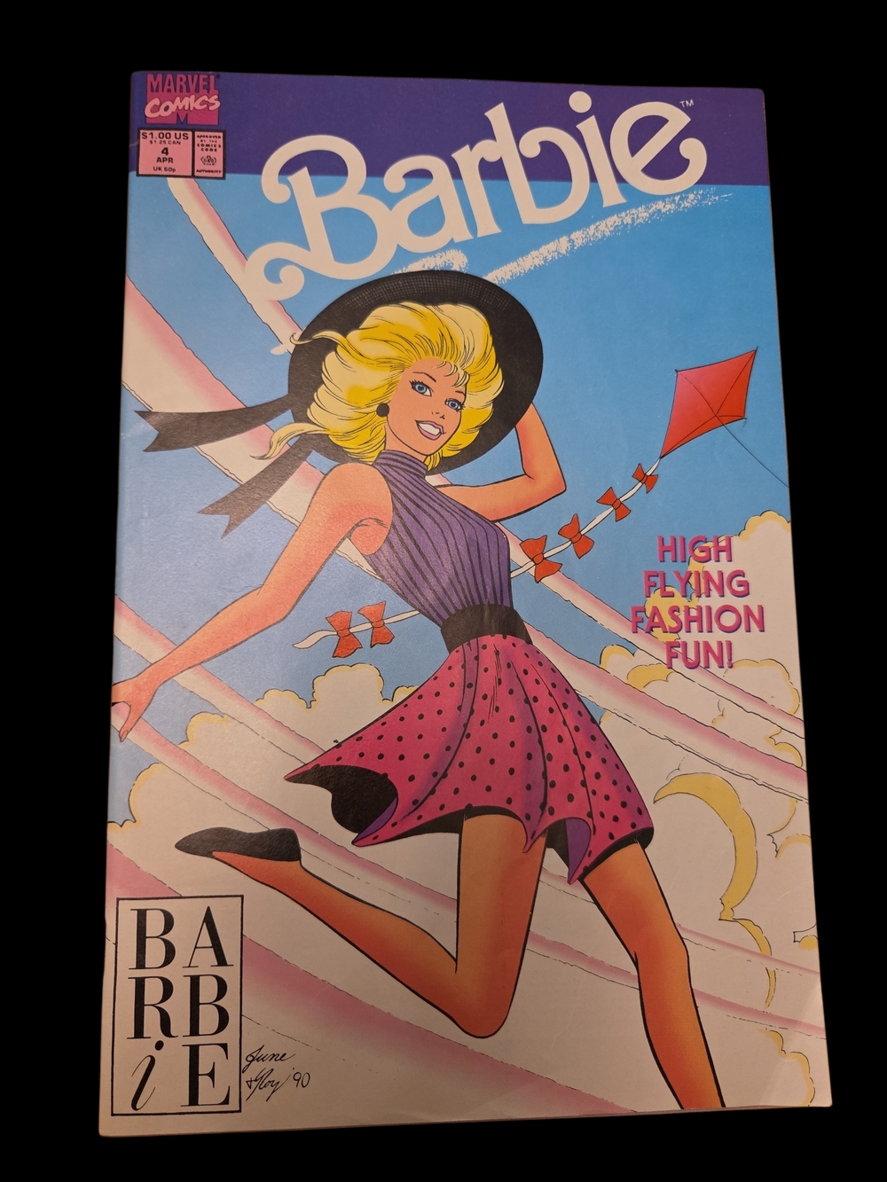 1991 Barbie Marvel Comics Volume #1 Issue #4 Comic Book